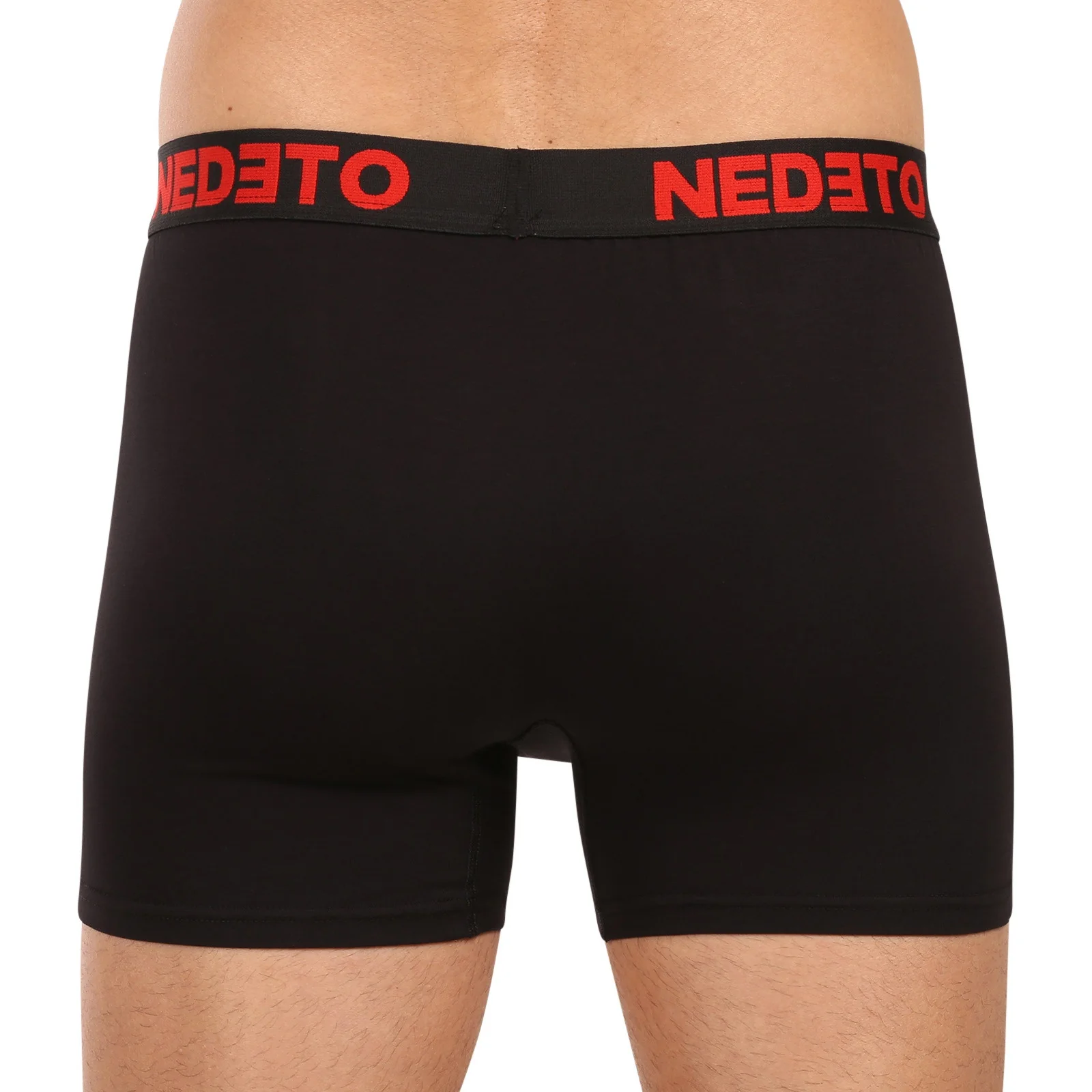 10PACK pánske boxerky čierne (10NBC1) M