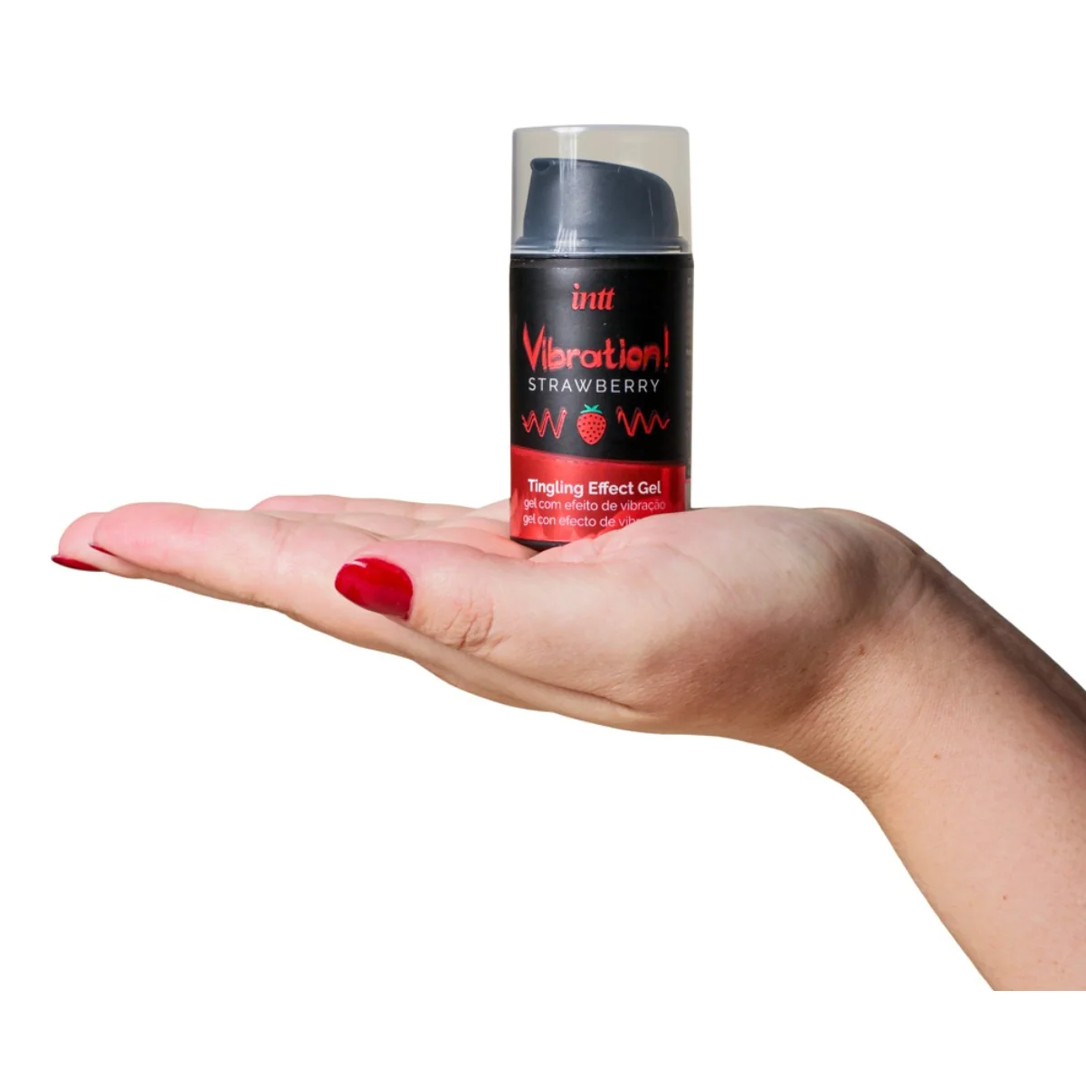 Vibration! Strawberry Tingling Gel (15 ml)
