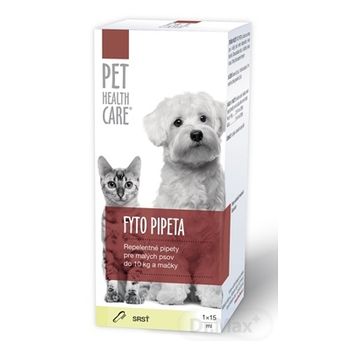PET HEALTH CARE FYTO PIPETA 1×15 ml, repelent