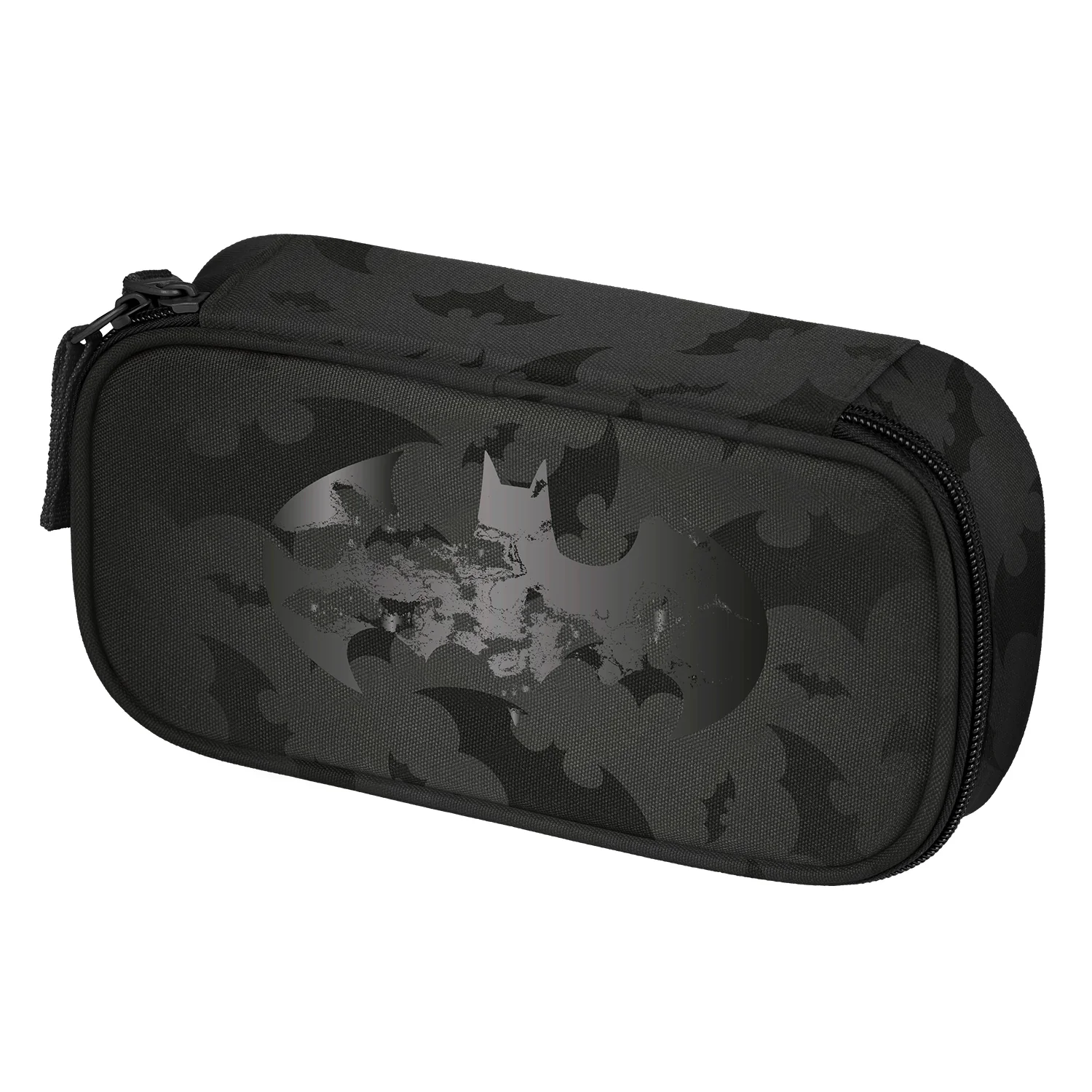 Baagl školský peračník etue Batman čierny Batman, čierny