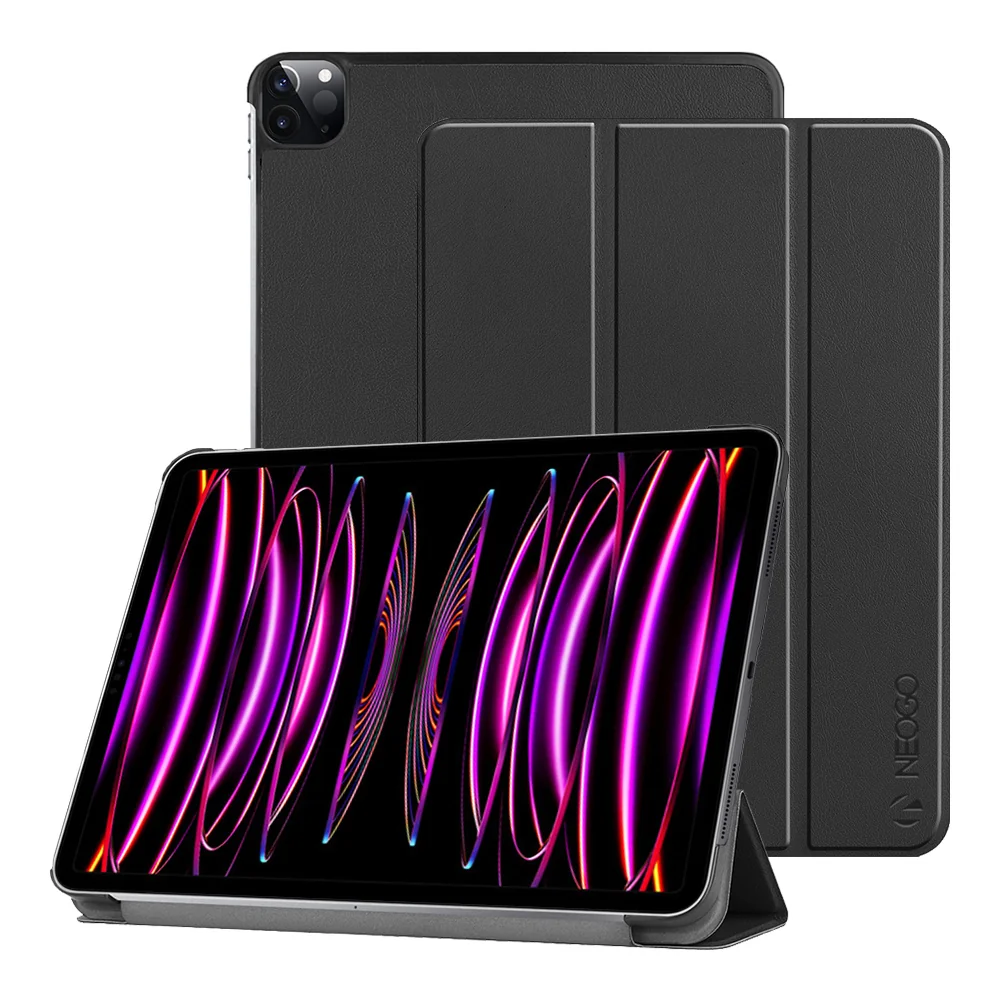 NEOGO Smart Cover puzdro na iPad Pro 12.9'' 2020/2021/2022 čierne
