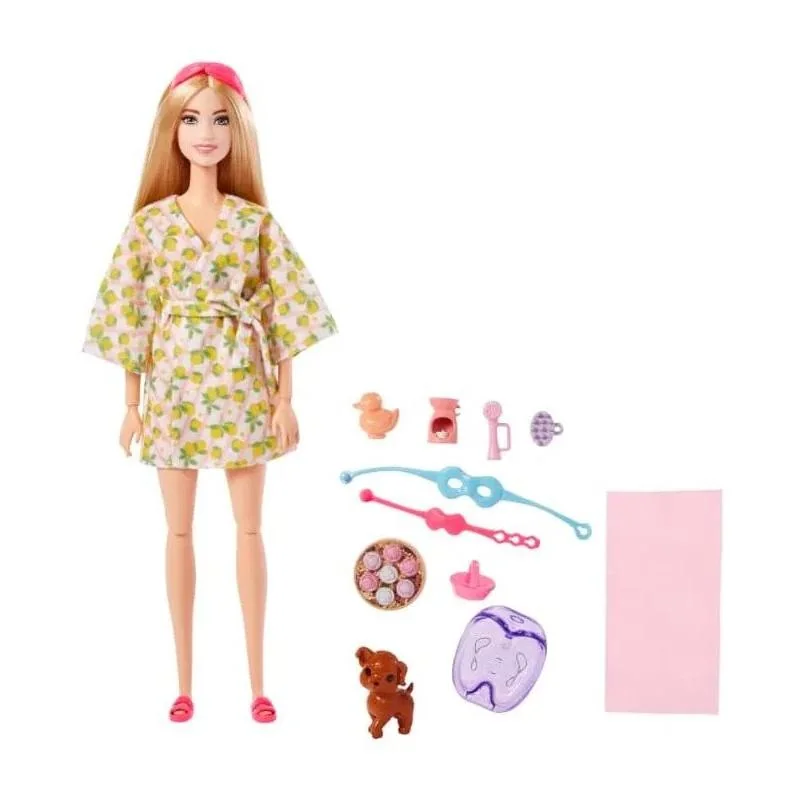 Mattel Barbie Wellnes bábika v kúpeľoch