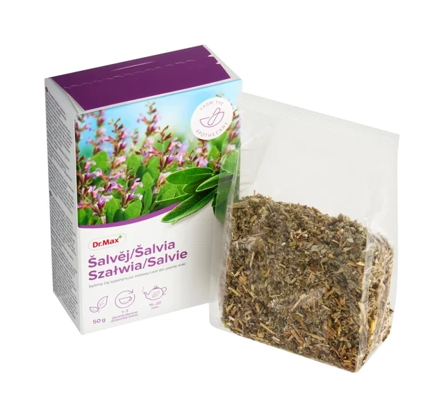 Dr. Max Šalvia 1x50 g, bylinný čaj, sypaný