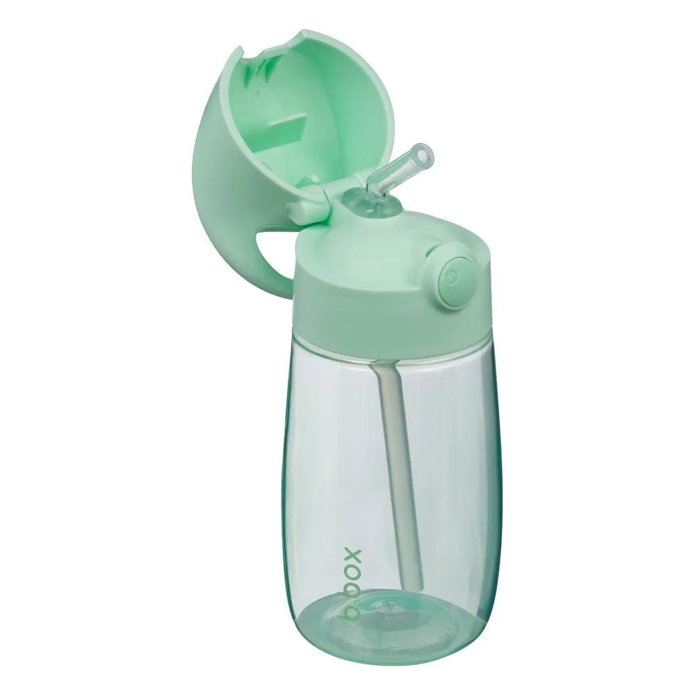 Fľaša na pitie so slamkou Junior 380 ml spearmint