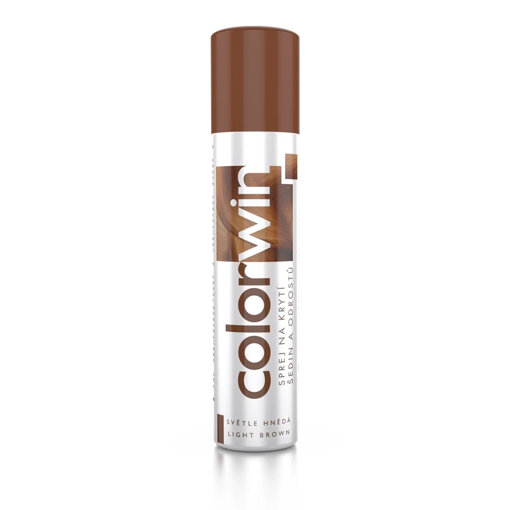 Colorwin sprej svetlo hnedá/light brown 75 ml
