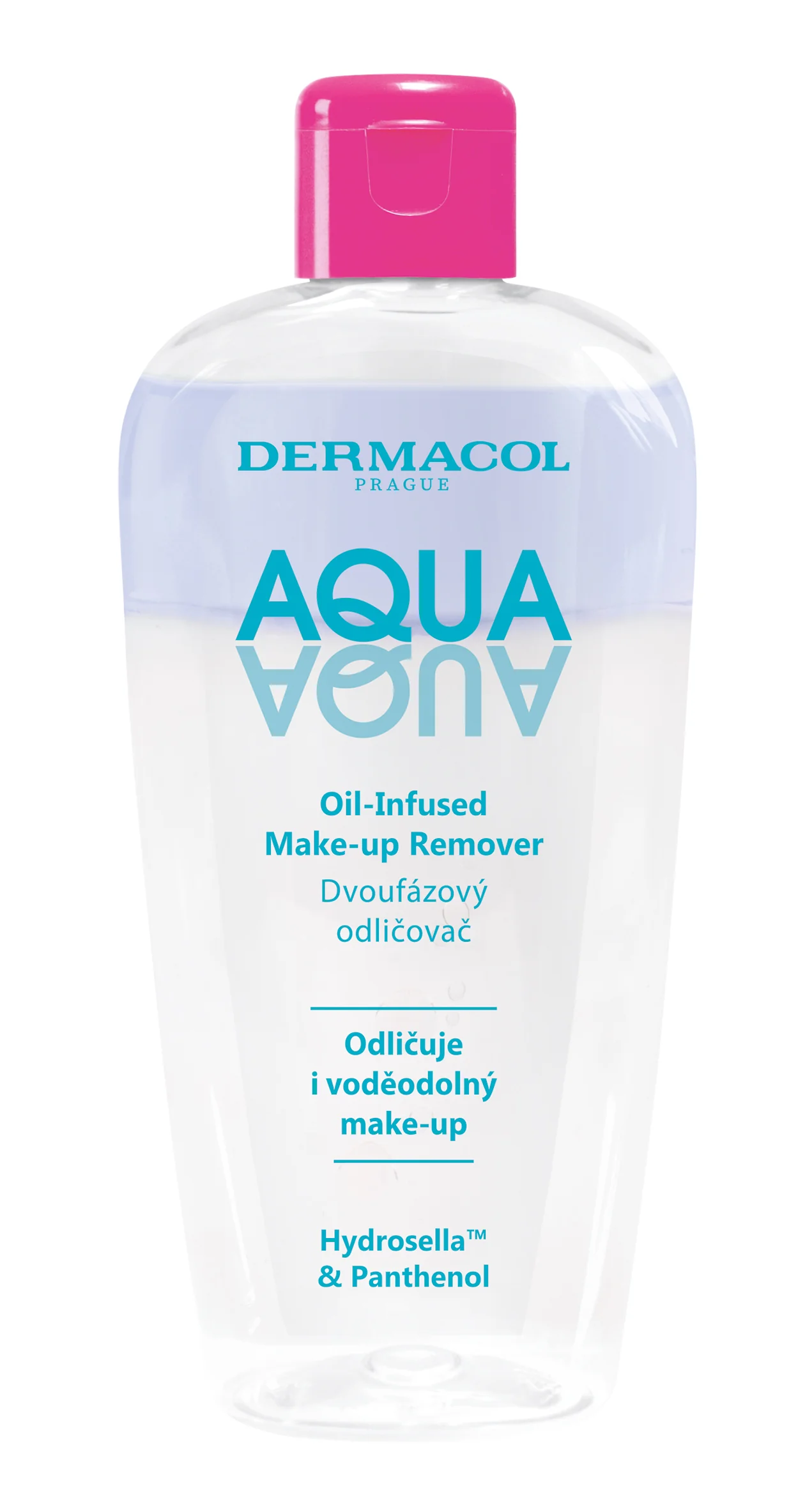 Dermacol AQUA dvojfázový odličovač 1×200 ml, odličovač