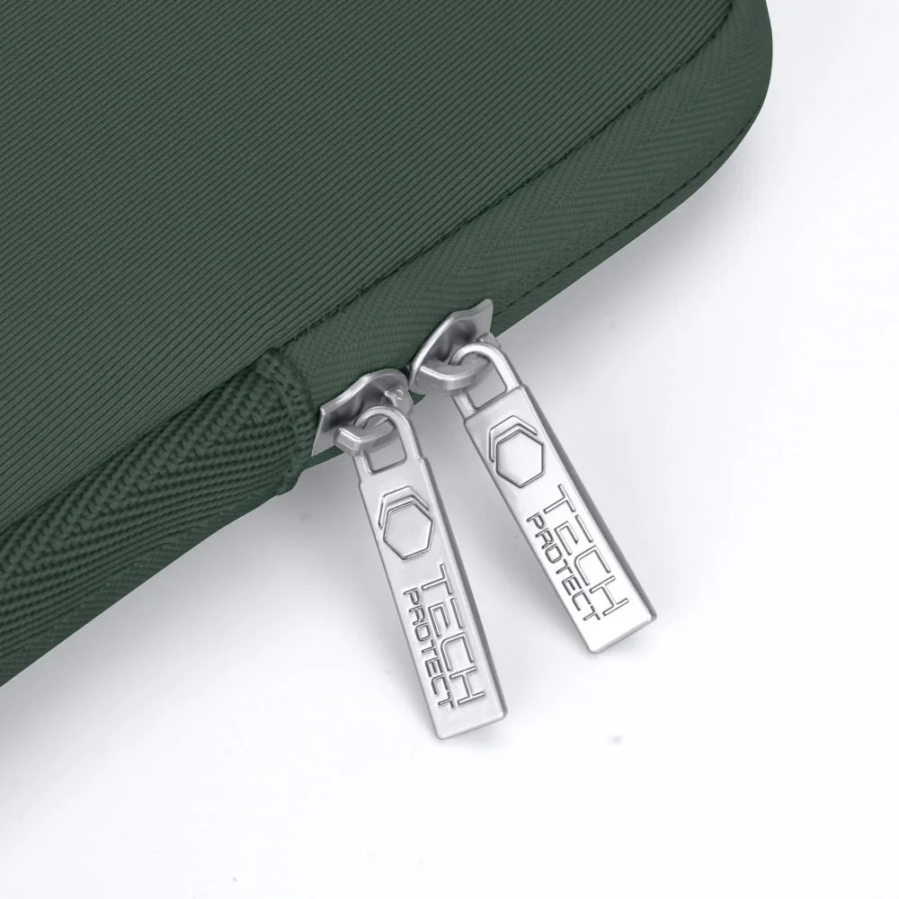 Tech-Protect Neoslim obal na notebook 13-14'', tmavozelený