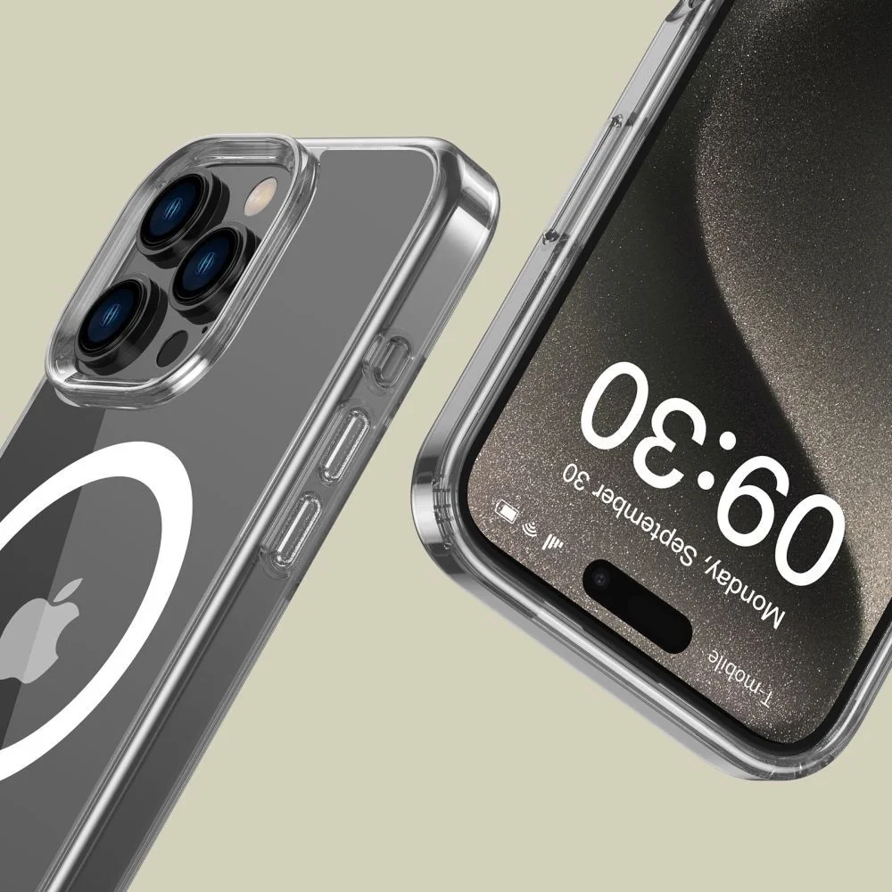Tech-Protect Flexair Hybrid MagSafe kryt na Samsung Galaxy S24 FE, priesvitný esvitný