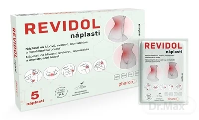 REVIDOL náplasti 1×5 ks, naplaste