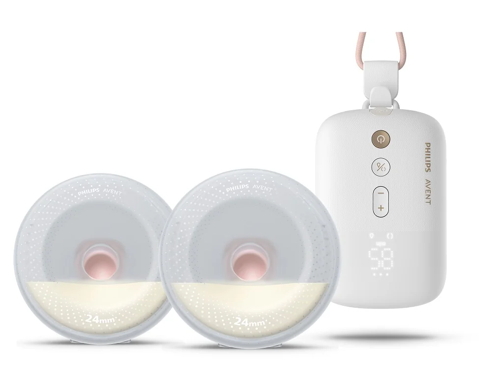 Philips AVENT Odsávačka materského mlieka elektrická Hands-Free DUO Premium Plus SCF532/11 1 ks
