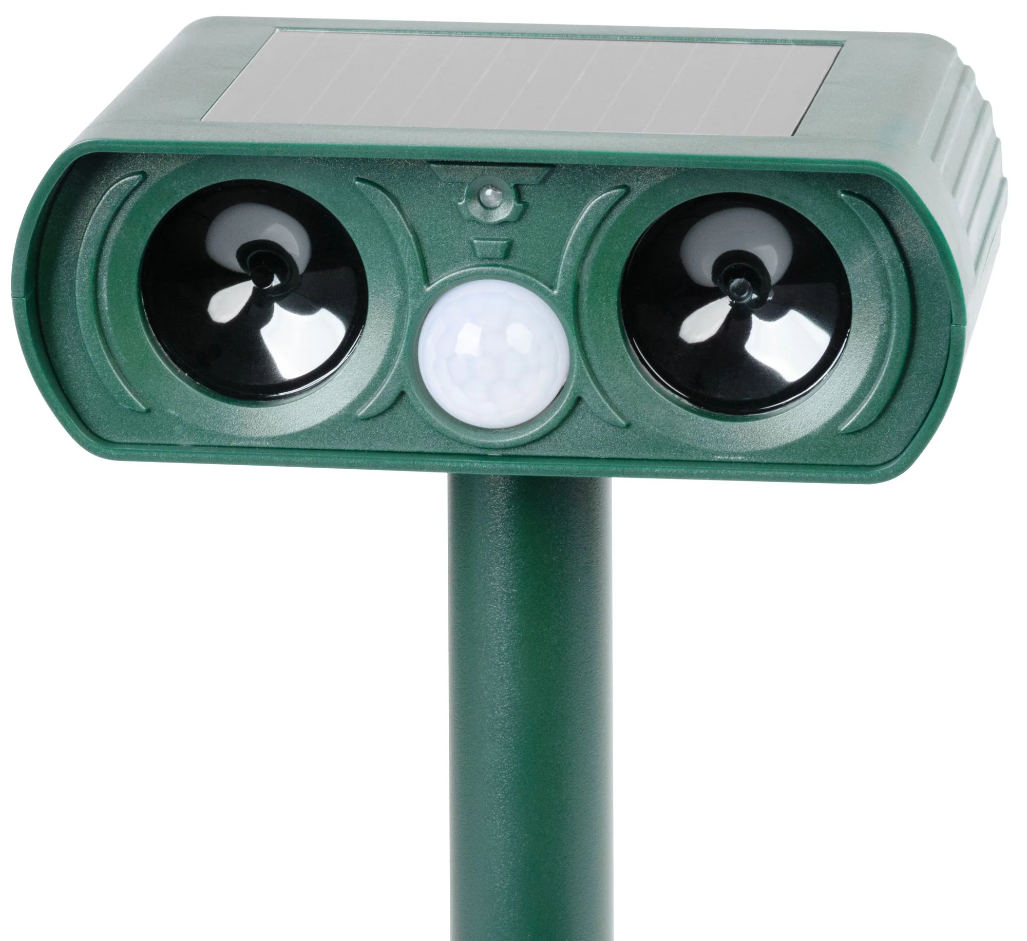 Strend Pro ultrazvukový odpudzovač zveri, 1 ks Solárny, 145x95x395 mm