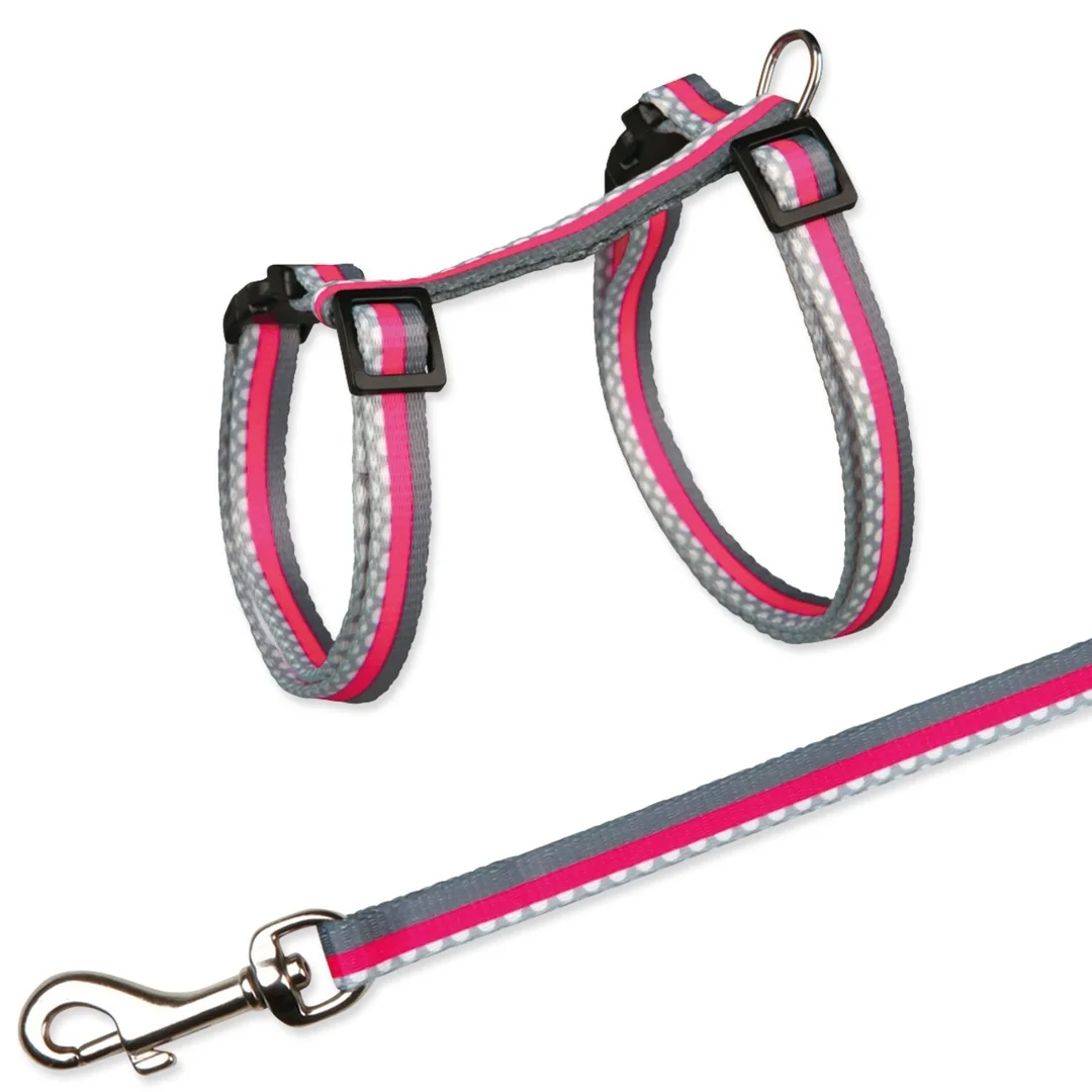 Set Trixie Postroj a vodítko nylon 27-45cmx10mm 120cm