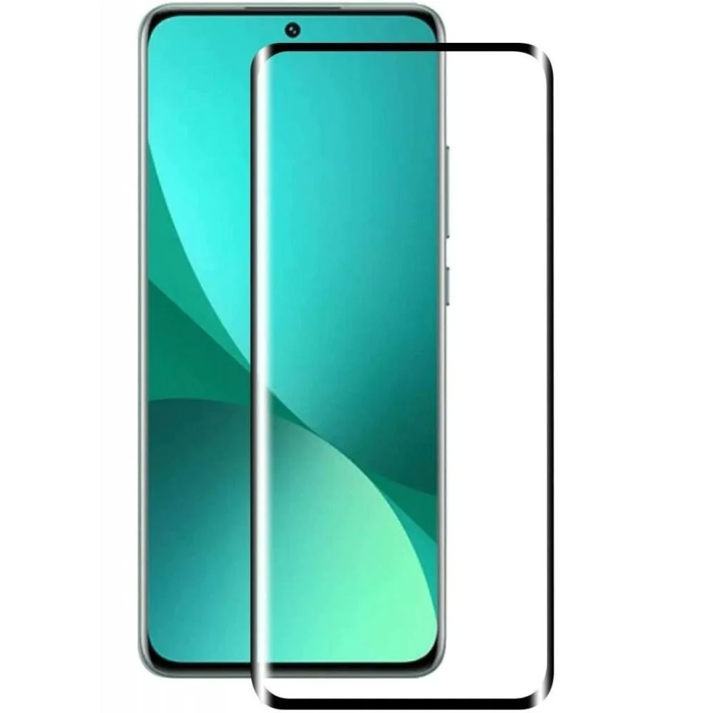 5D temperované sklo pre Xiaomi 12 Pro - čierna