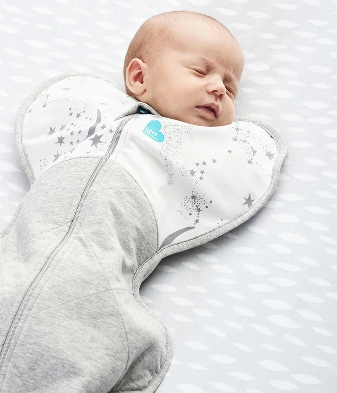Love To Dream Swaddle UP Warm - Zavinovačka, veľkosť M, biela - 1 FÁZA, 3-6m, 6-8kg 1×1 ks