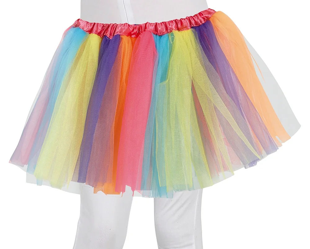 Detská tutu sukňa farebná 30cm