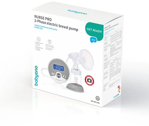 BABYONO Odsávačka elektrická Nurse Pro 1×1 ks, elektrická odsávačka