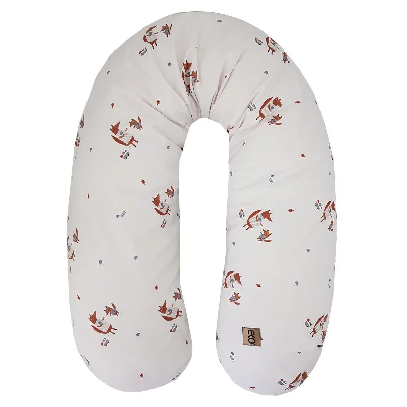 Vankúš na dojčenie velvet Fox 180cm