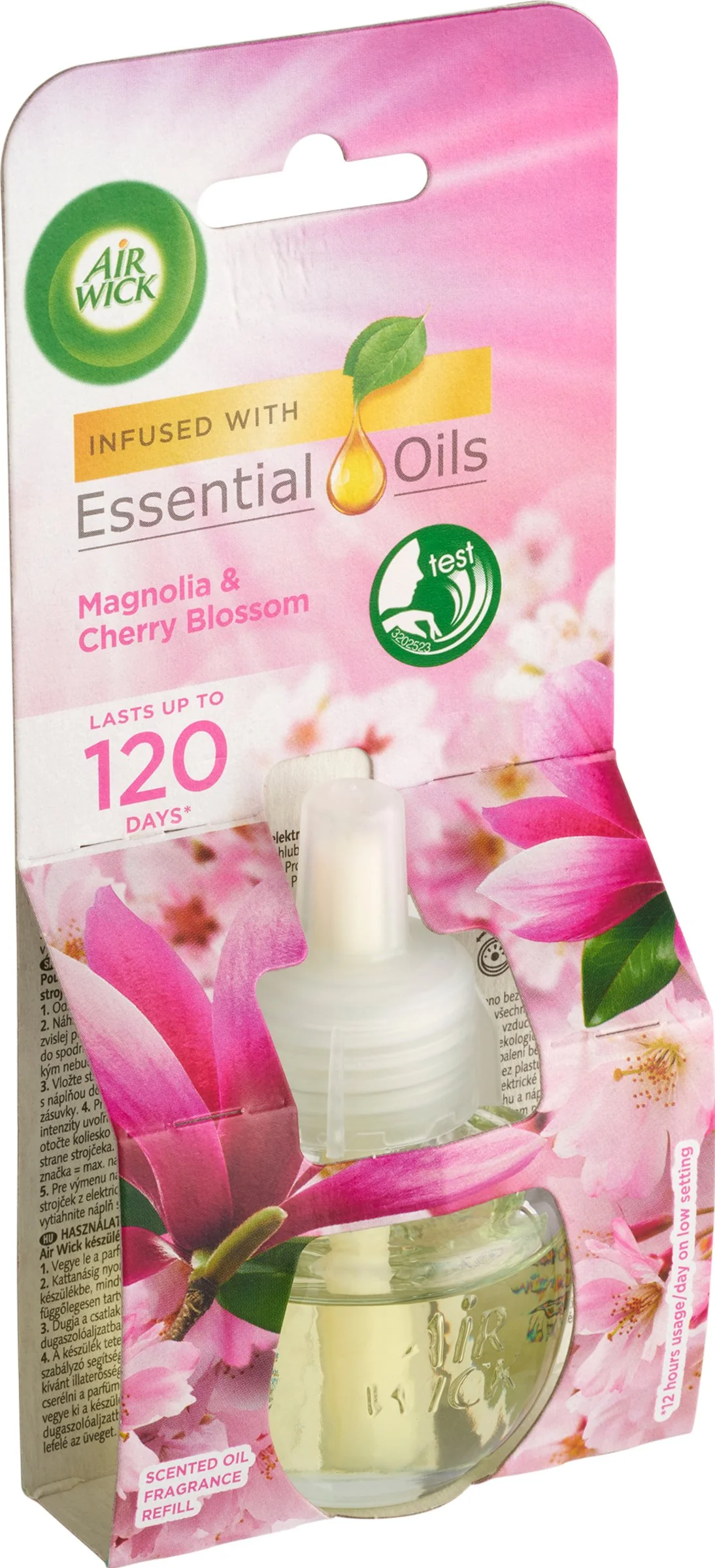 Air Wick náplň do elektrického prístroja Magnólia a kvety čerešní 19ml