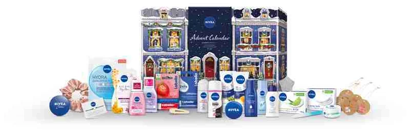 NIVEA BOX Advent 1×1 ks, darčekové balenie