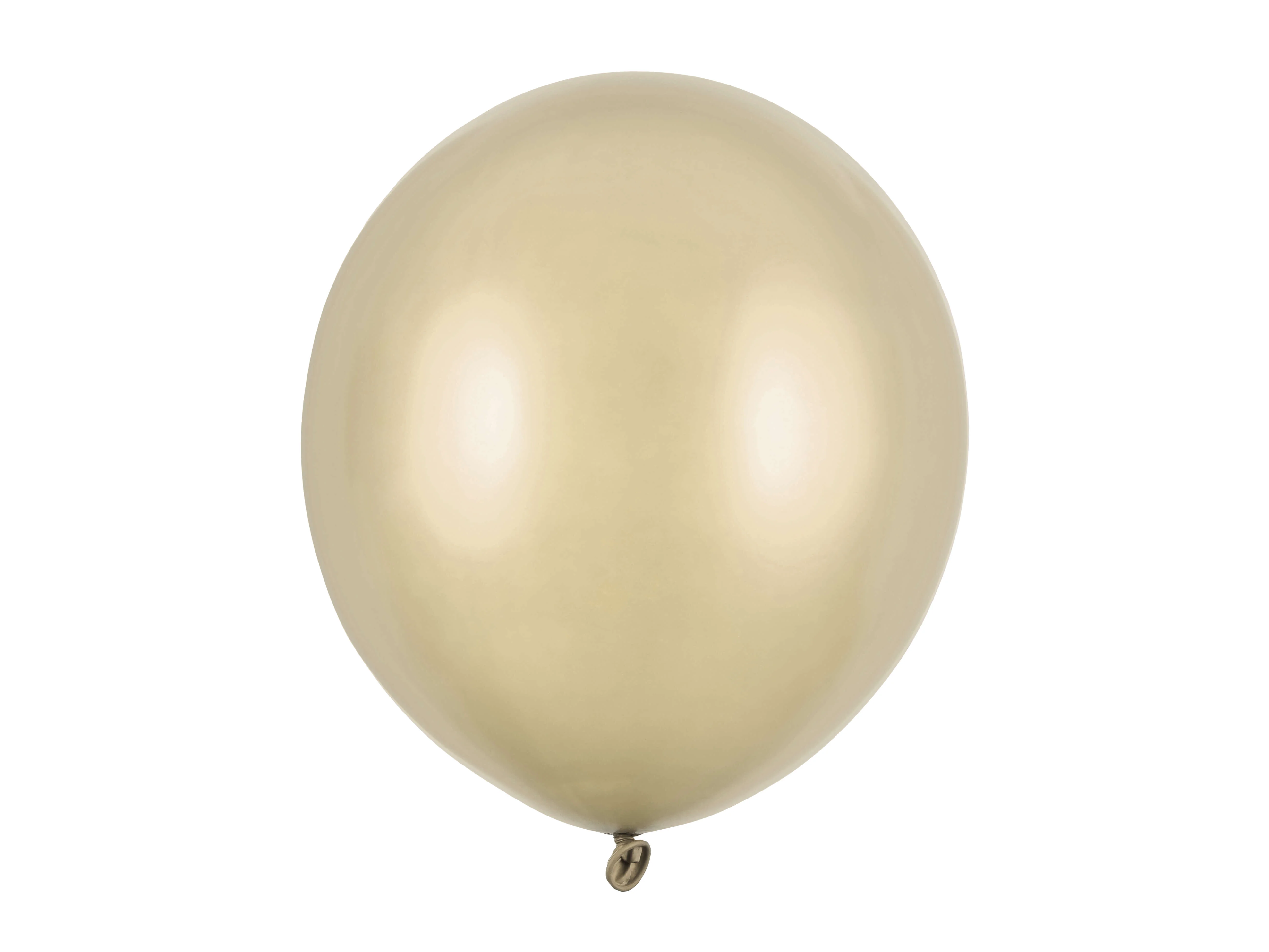 Balóny metalické zlaté 43cm 25ks