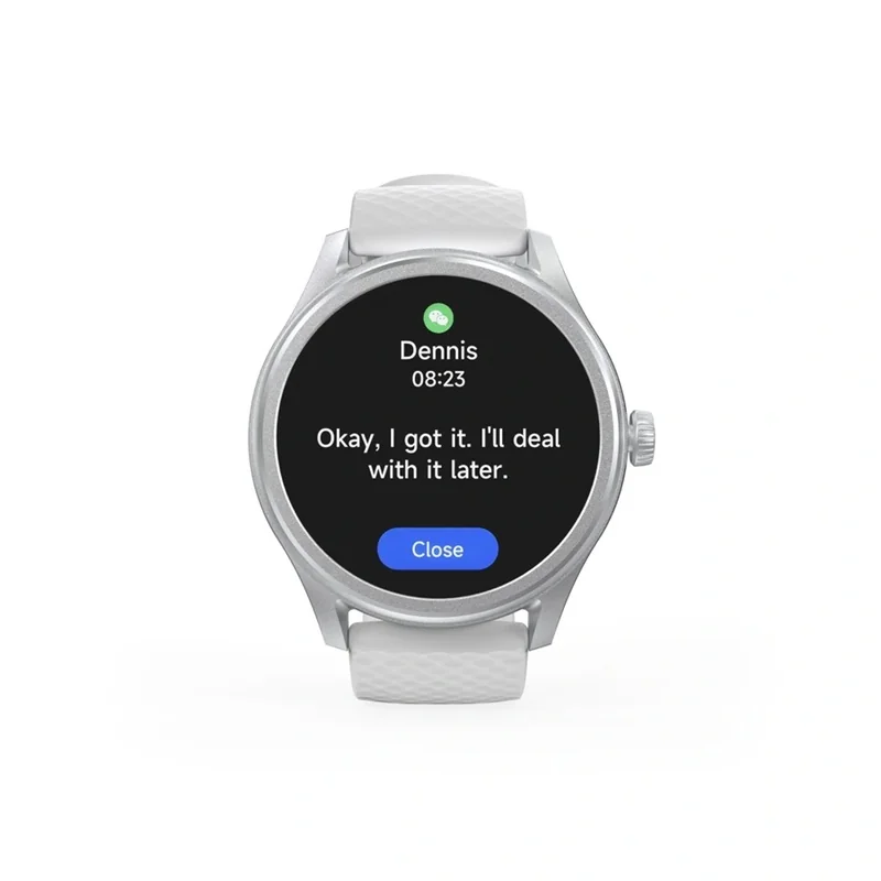 Hama 5010 smart hodinky funkcia telefonovania, vode odolné IP68, Siri/ Google Assistant, šedé
