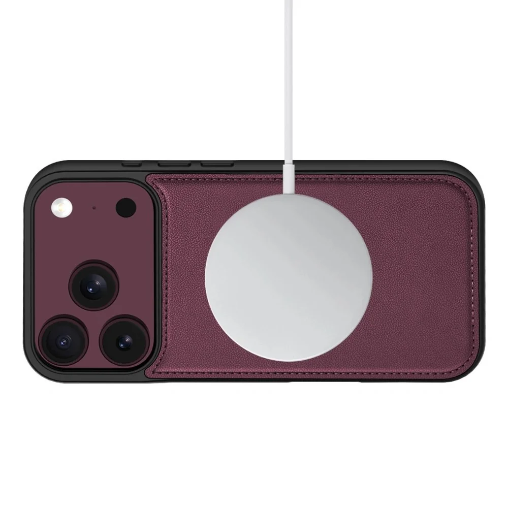 Tech-Protect Wallet MagSafe puzdro na iPhone 17 Pro Max / 18 Pro Max, bordové