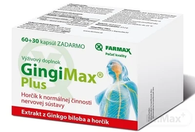 FARMAX GingiMax Plus 1×90 cps, 60+30 zadarmo
