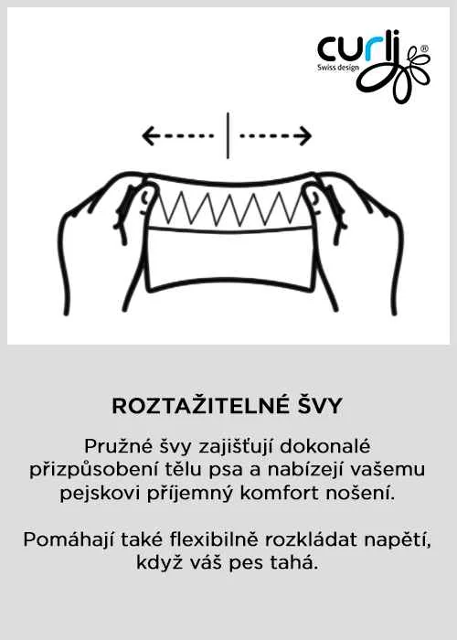 CURLI Postroj pre psy Manšester Brown XS, 3-5 kg 1×1 ks, postroj pre psy malých plemien