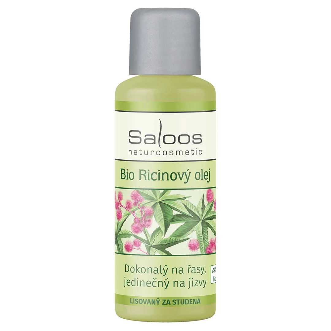Saloos Rastlinný olej RICÍNOVÝ 1×50 ml, olej
