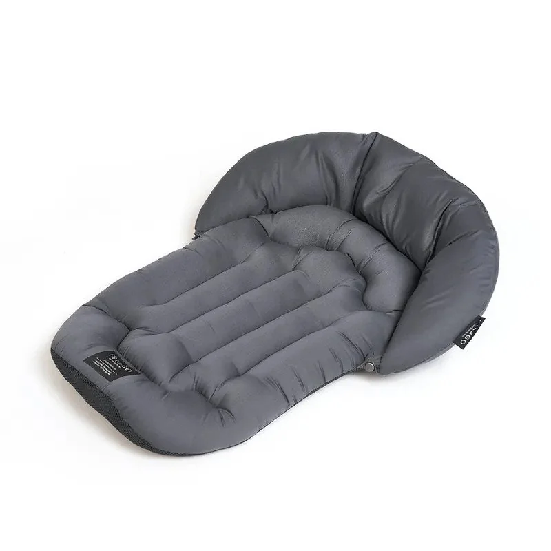 Mäkká podložka s vankúšikom Mushroom Grey M