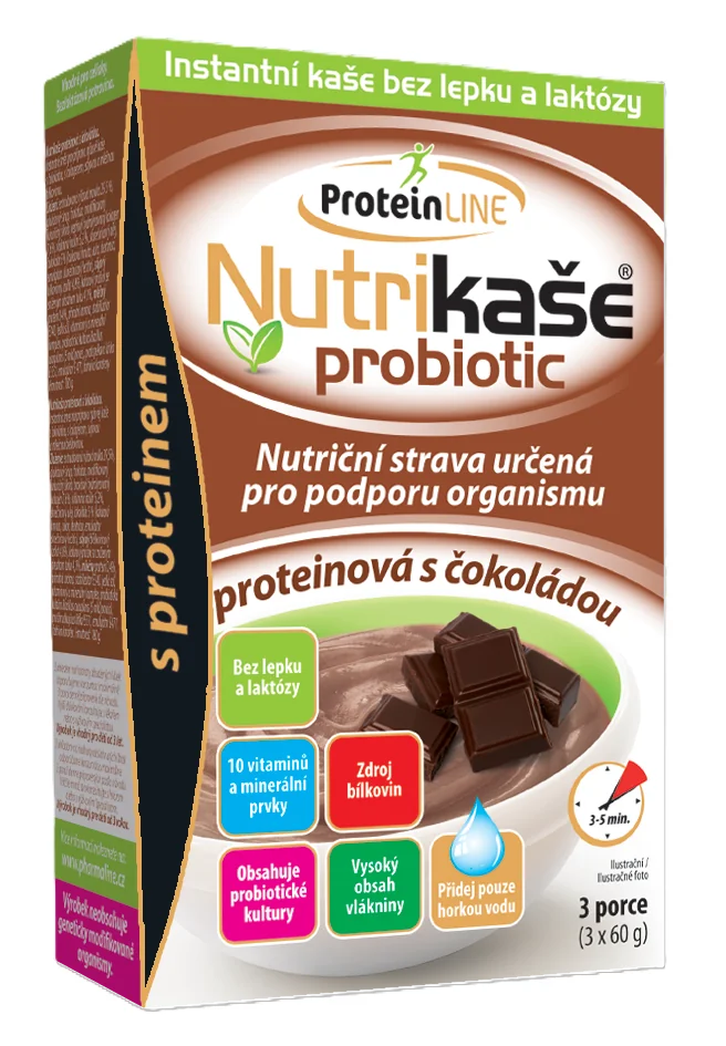 Nutrikaša probiotic - proteinová s čokoládou 180g 180 g