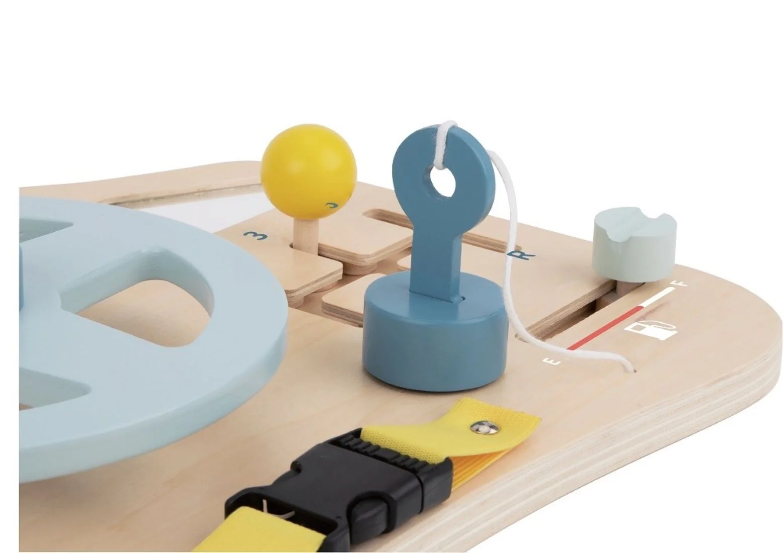 Montessori Activity board auto doska s volantom