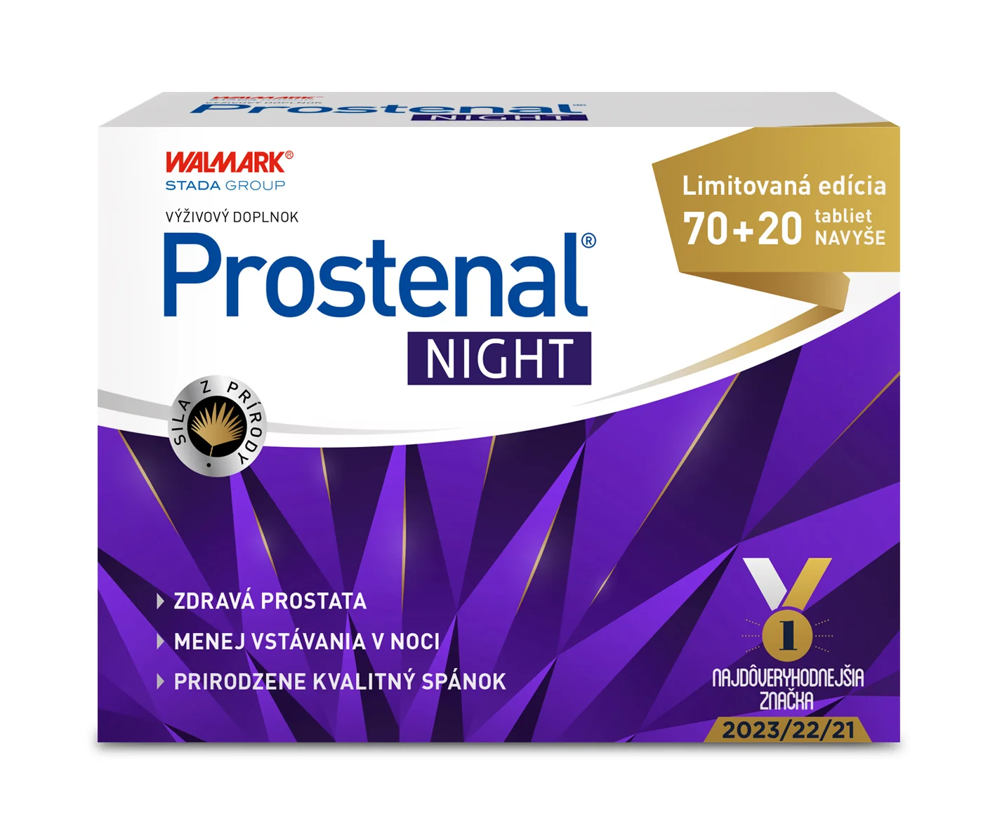 WALMARK Prostenal NIGHT PROMO tbl 70+20 navyše (90 ks)