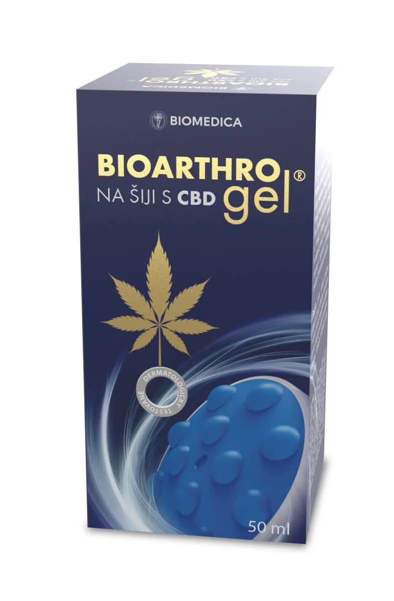 Biomedica BIOARTHRO gel® NA ŠIJU S CBD 1×50 ml