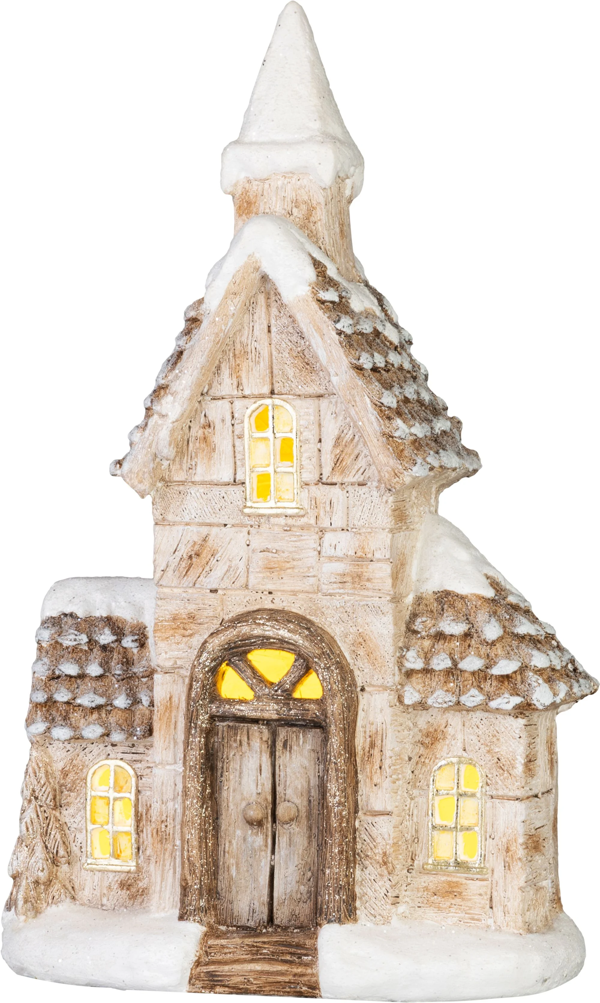 MagicHome vianočný LED domček, 1 ks 28x14,5x46 cm