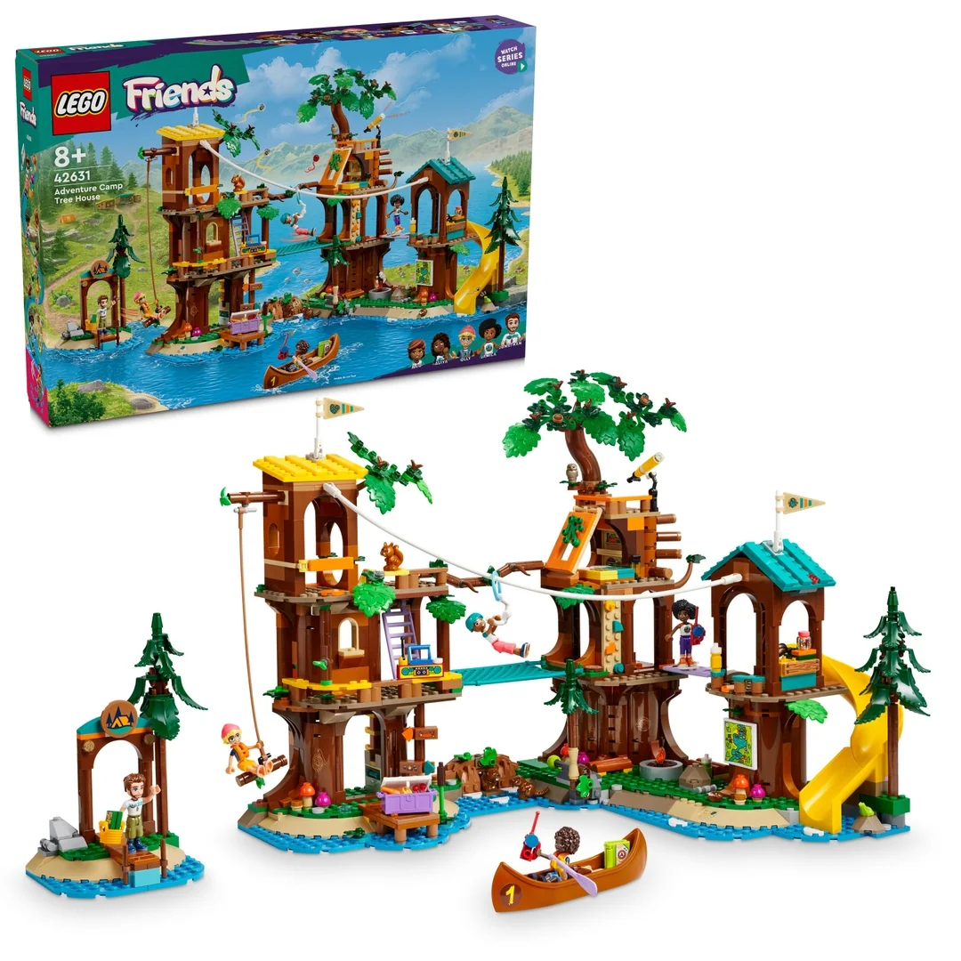LEGO® Friends 42631 Dobrodružný tábor - dom na strome