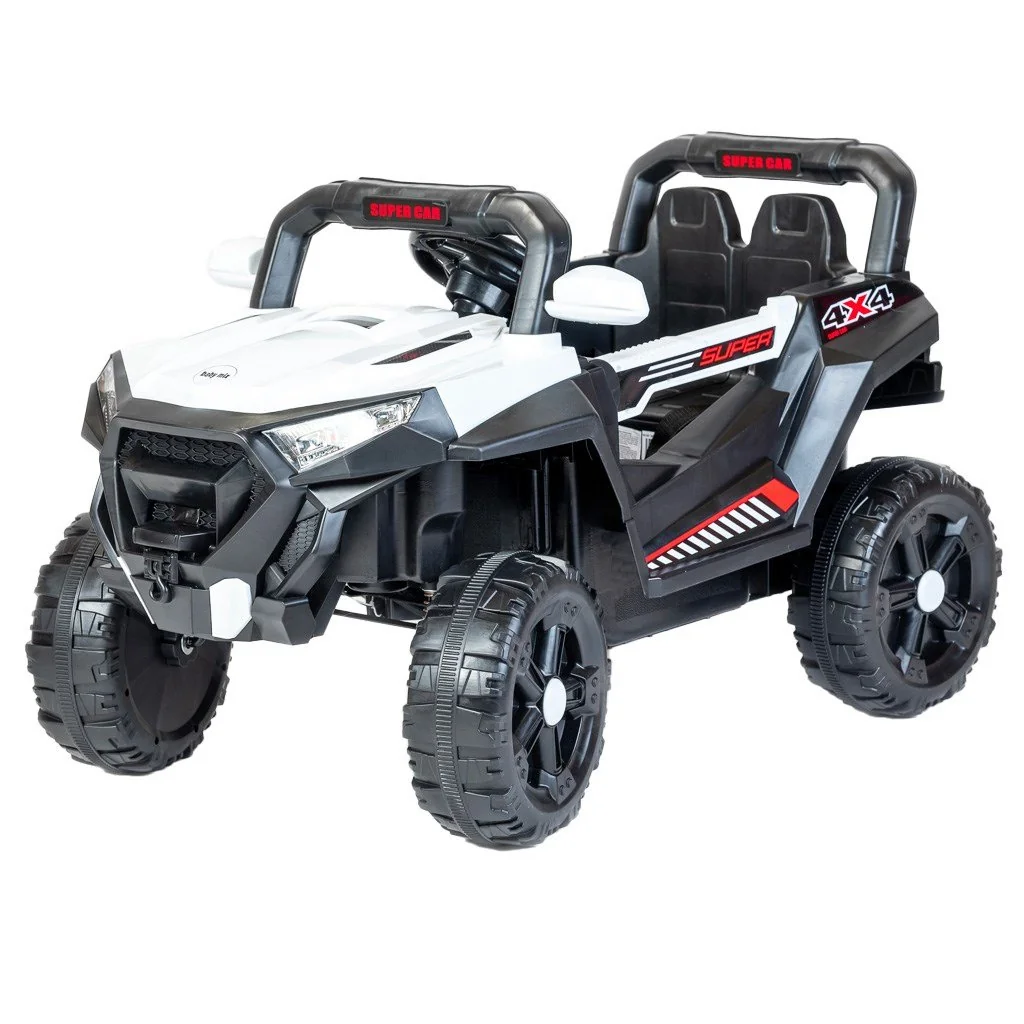 Elektrické autíčko Buggy Baby Mix Space biele , 20C56190