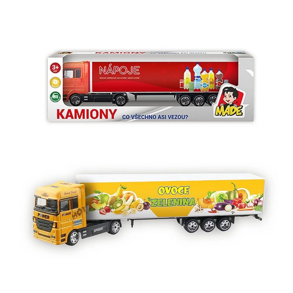 Kamión s českým textom na návese , 290073