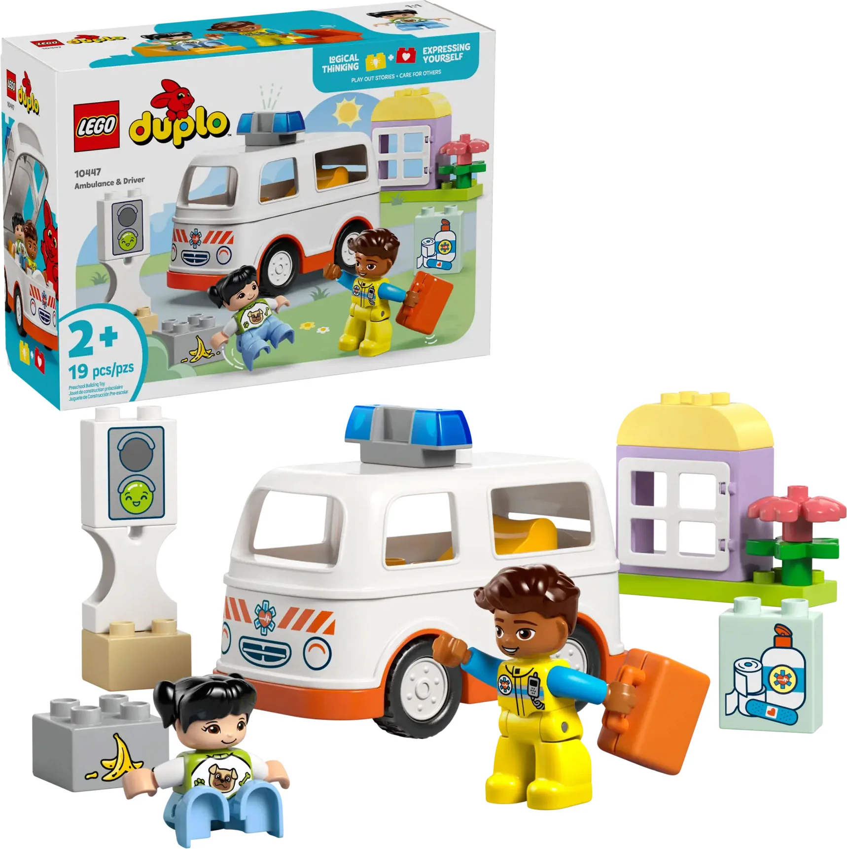LEGO Sanitka a vodič 10447