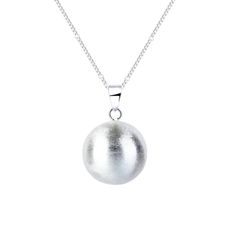 Bola tehotenská rolnička PURE ELEGANCE Silver