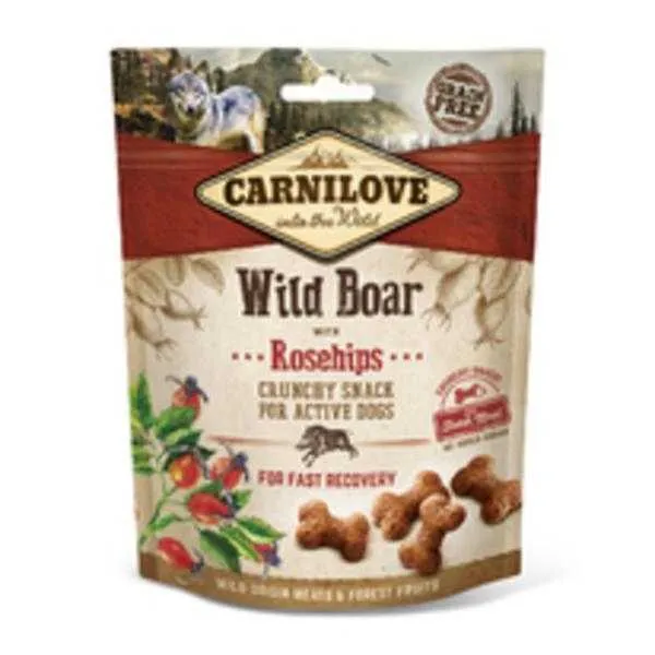 Carnilove Dog Crunchy Snack Wild Boar,Rosehips,Meat