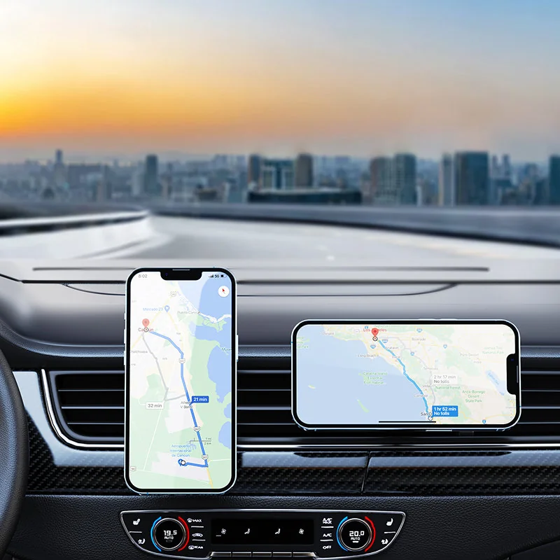 Joyroom Magnetic Air Vent držiak na mobil do auta, šedý