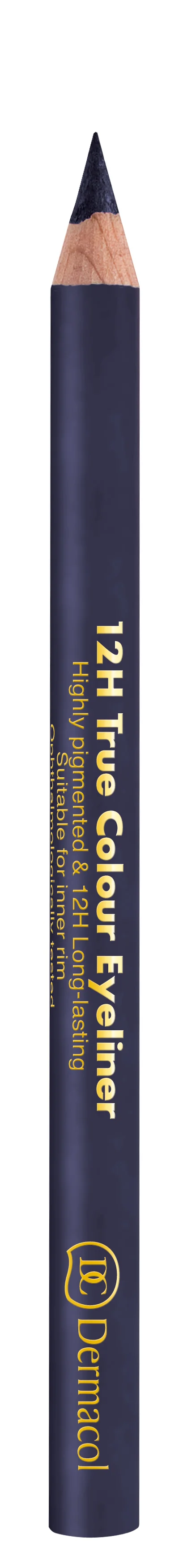 Dermacol 12H True Colour Eyeliner č.7 1×2 g, ceruzka na oči