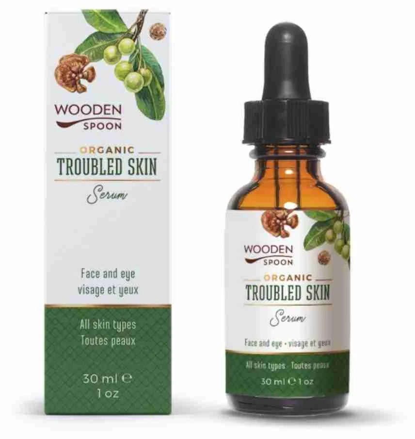 Wooden Spoon Sérum na problematickú pleť s tamanovým a maruľovým olejom 30 ml 1×30ml, sérum ma probelmatickú pleť