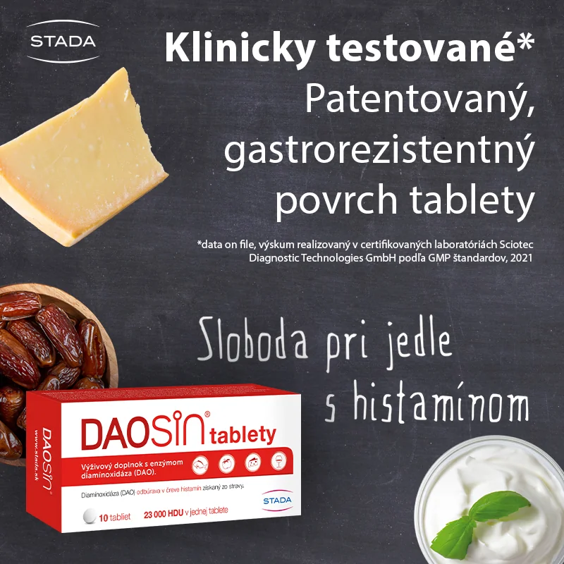 Daosin 1×10 tbl, Výživový doplnok na trávenie