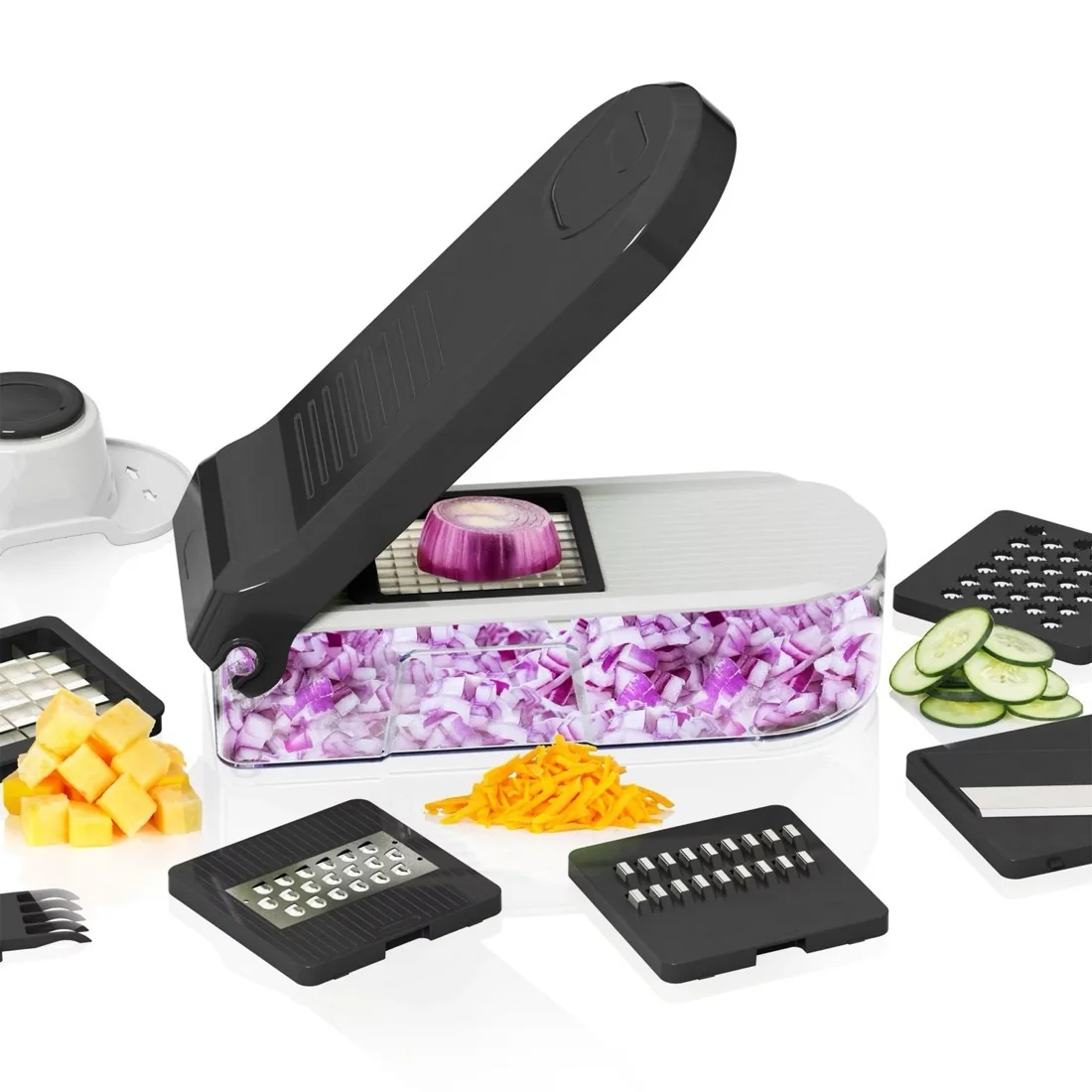 MG Slicer multifunkčný krájač na zeleninu, čierny