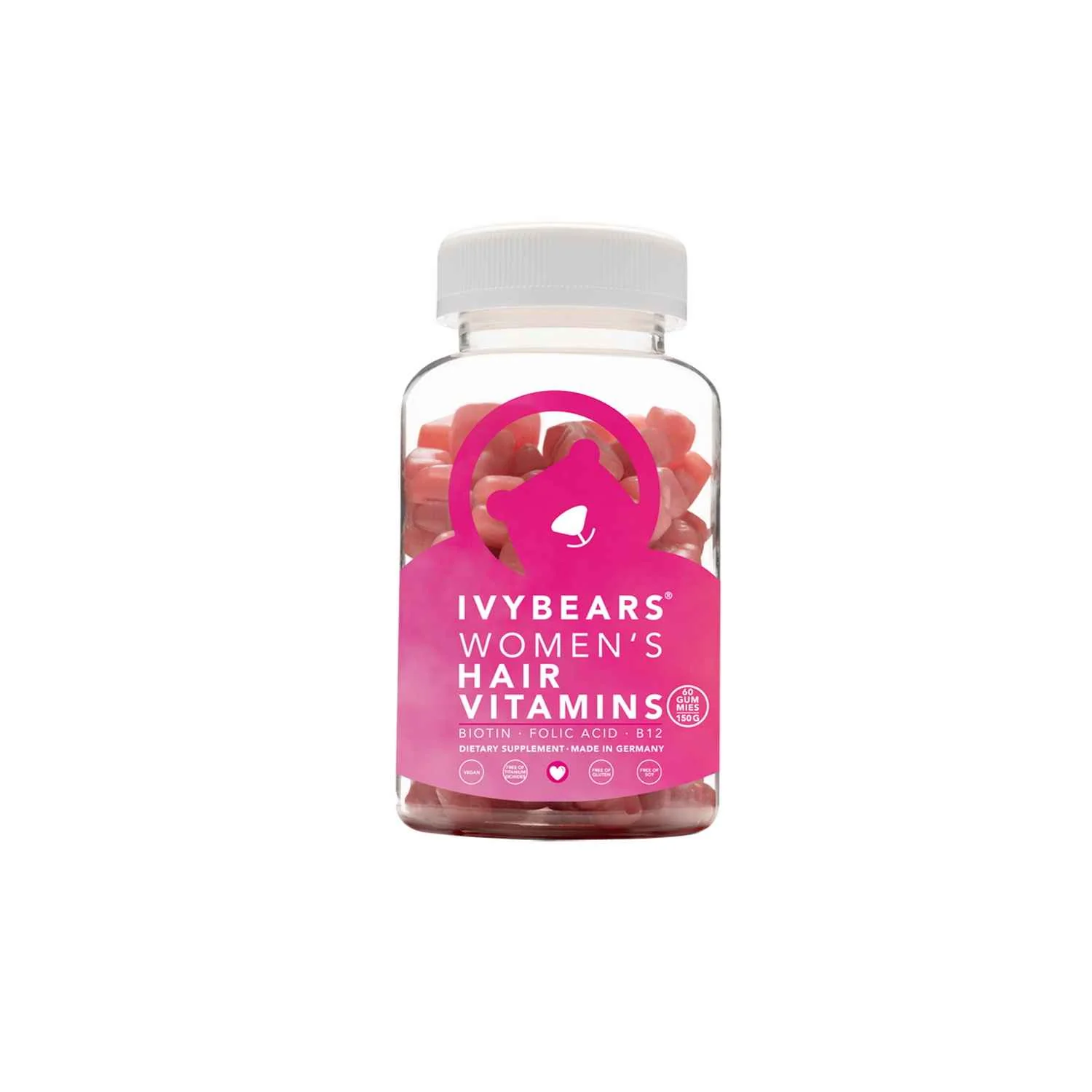 Ivy Bears vitamíny na vlasy pre ženy 60 ks 1×60 ks, vitamíny na vlasy pre ženy
