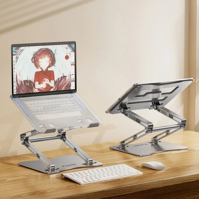 MG Laptop Stand V1 stojan na notebook + stojan na mobil, strieborný
