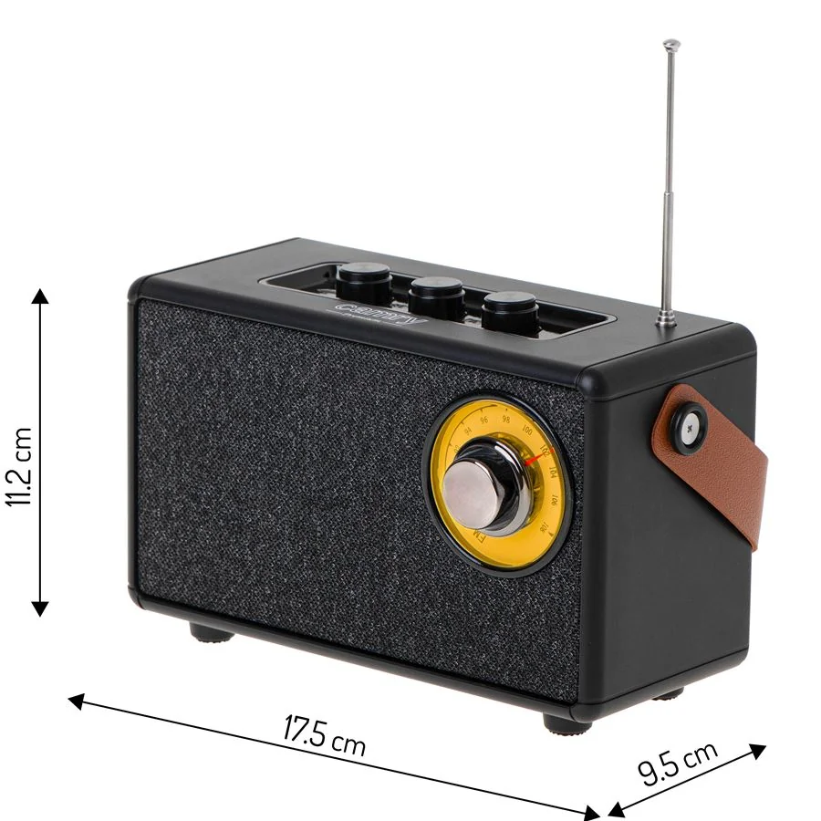 Rádio s Bluetooth Camry CR 1902 čierne