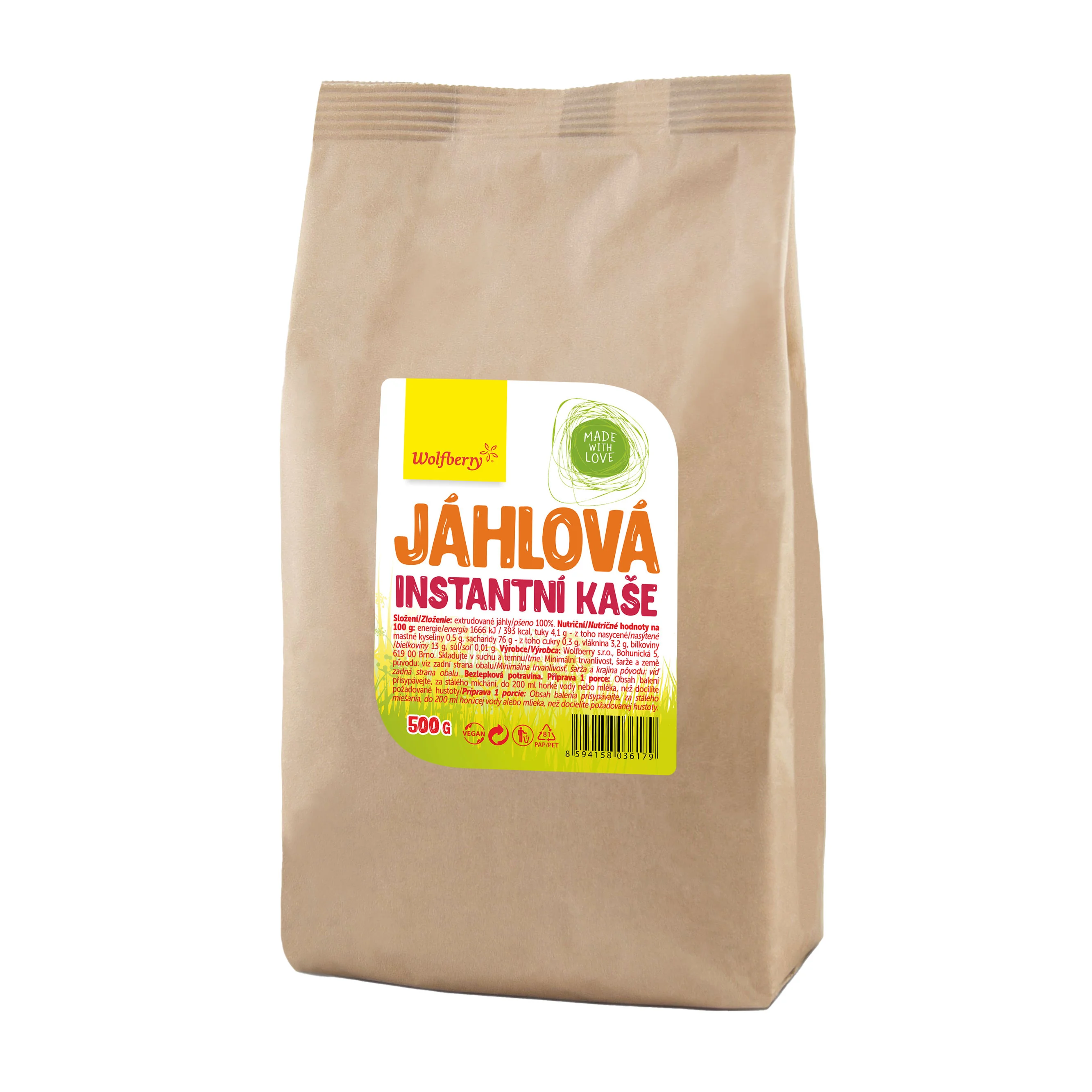 Wolfberry Pšenová kaša 500 g